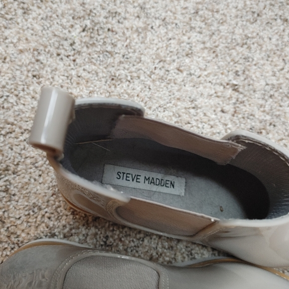 Steve Madden Puddles Grey Ankle Boots 8 - Picture 9 of 12